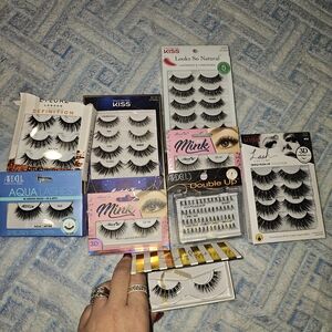 Ardell and Kiss False Eyelash Set - Black